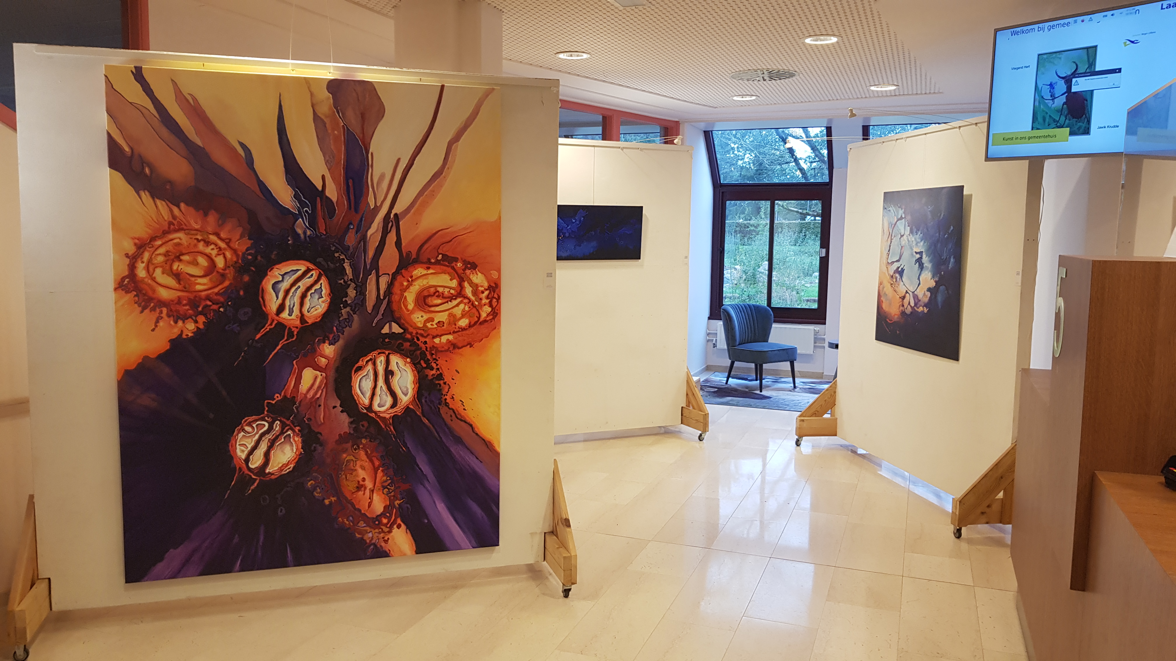 Gemeentehuis Exloo expo KunstKring BO